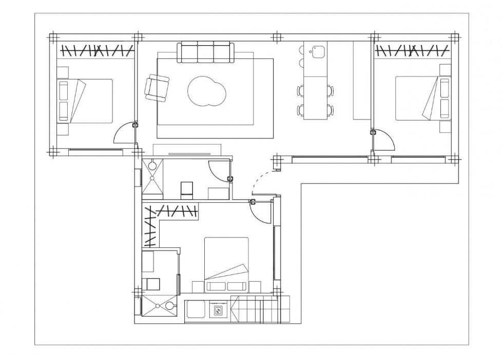 Floorplan for 2, Torre-Pacheco, Roldan